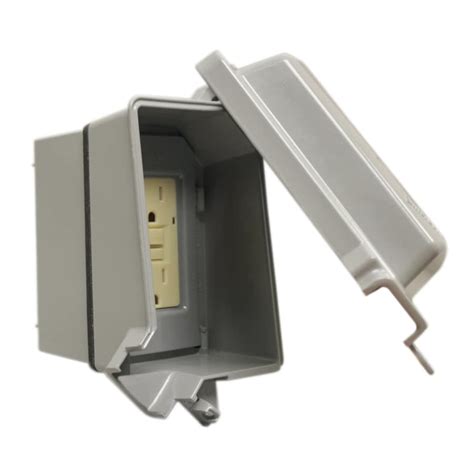 electrical box cover outlet|exterior electrical outlet covers.